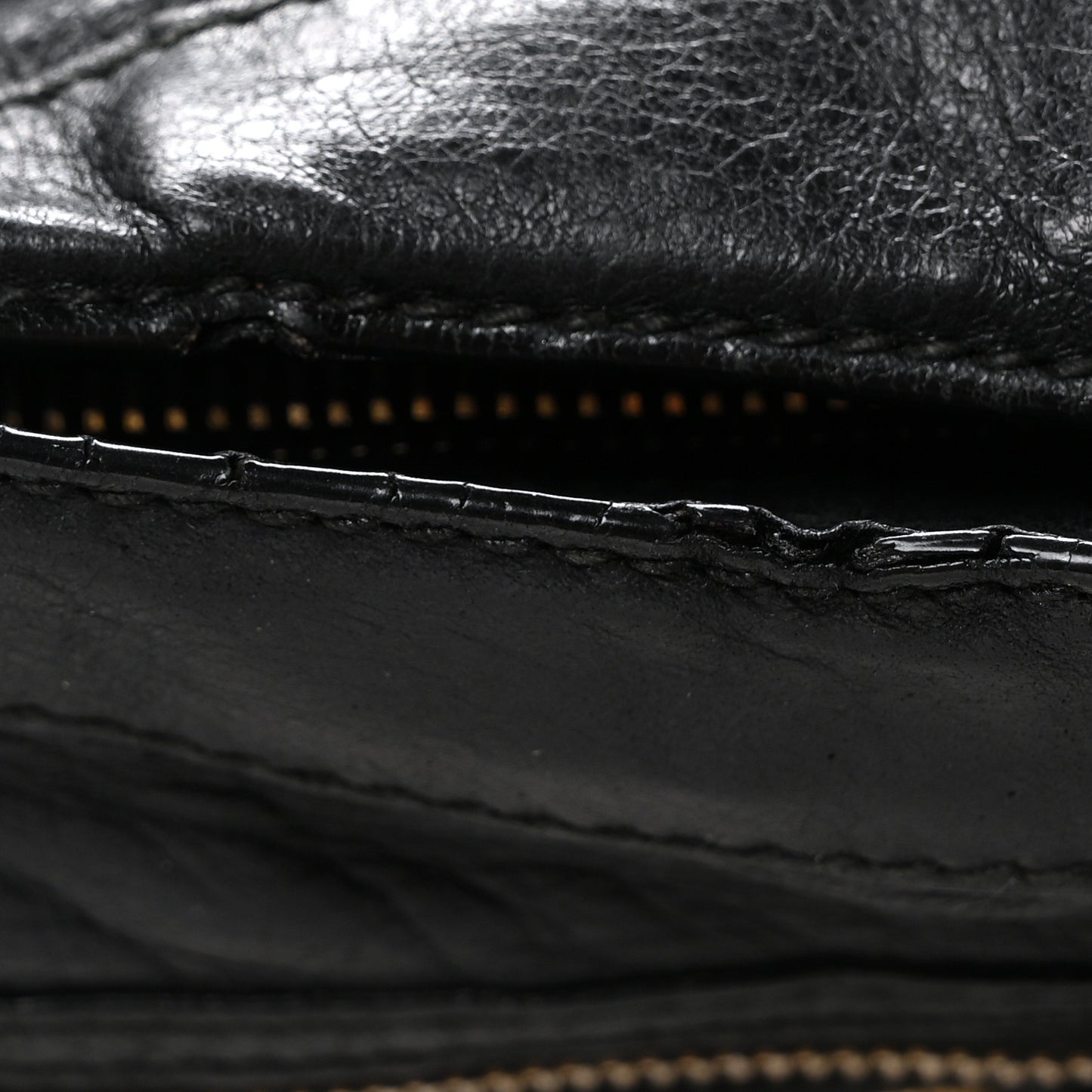 Agneau Giant 12 Gold Hardware Town Black