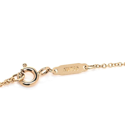 Tiffany 18K Yellow Gold Small T Smile Pendant Necklace 3 of 5