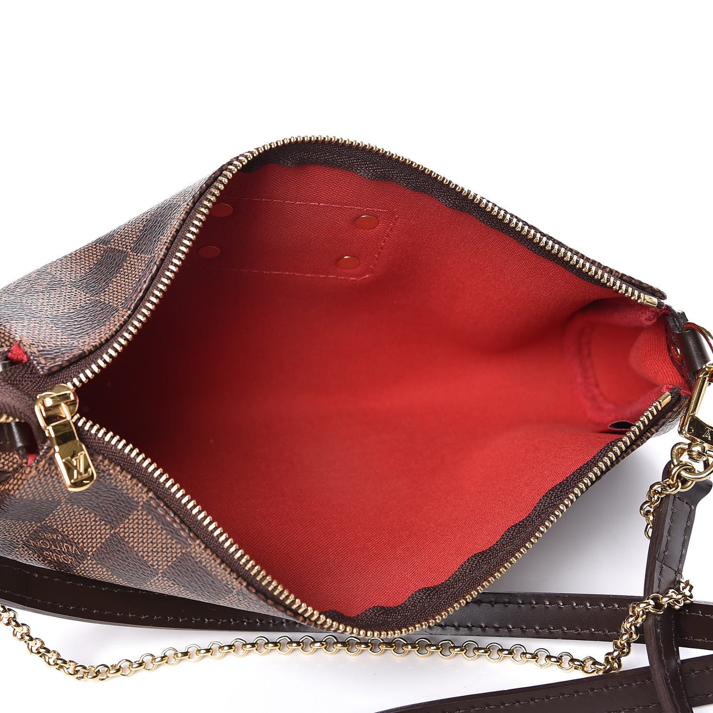 Damier Ebene Eva Clutch