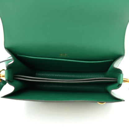 Hermes Evercolor Mini Sac Roulis Vert Vertigo 4 of 9