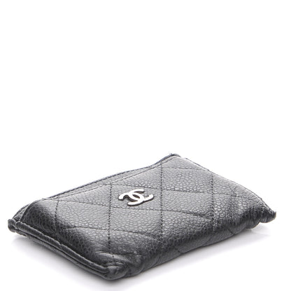 Chanel Caviar Quilted Card Holder Black 4 of 11