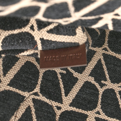 Valentino Garavani Toile Iconographe Goatskin Small Le Quatrieme Shopping Bag Naturale Black Fondant 8 of 11