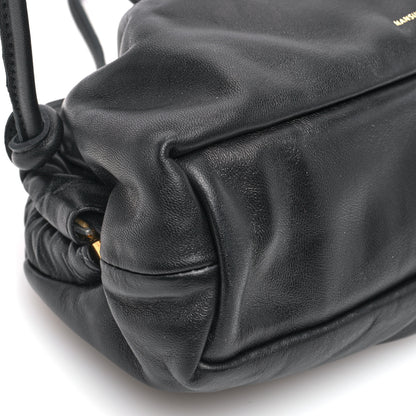 Mansur Gavriel Lambskin Mini Cloud Clutch Black Flamma 8 of 8