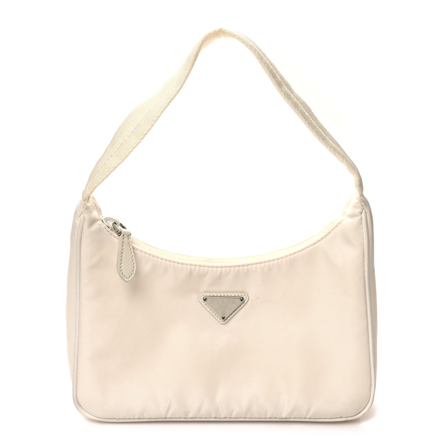 Prada Re-Nylon Saffiano Mini Re-Edition 2005 Bag White 1 of 10