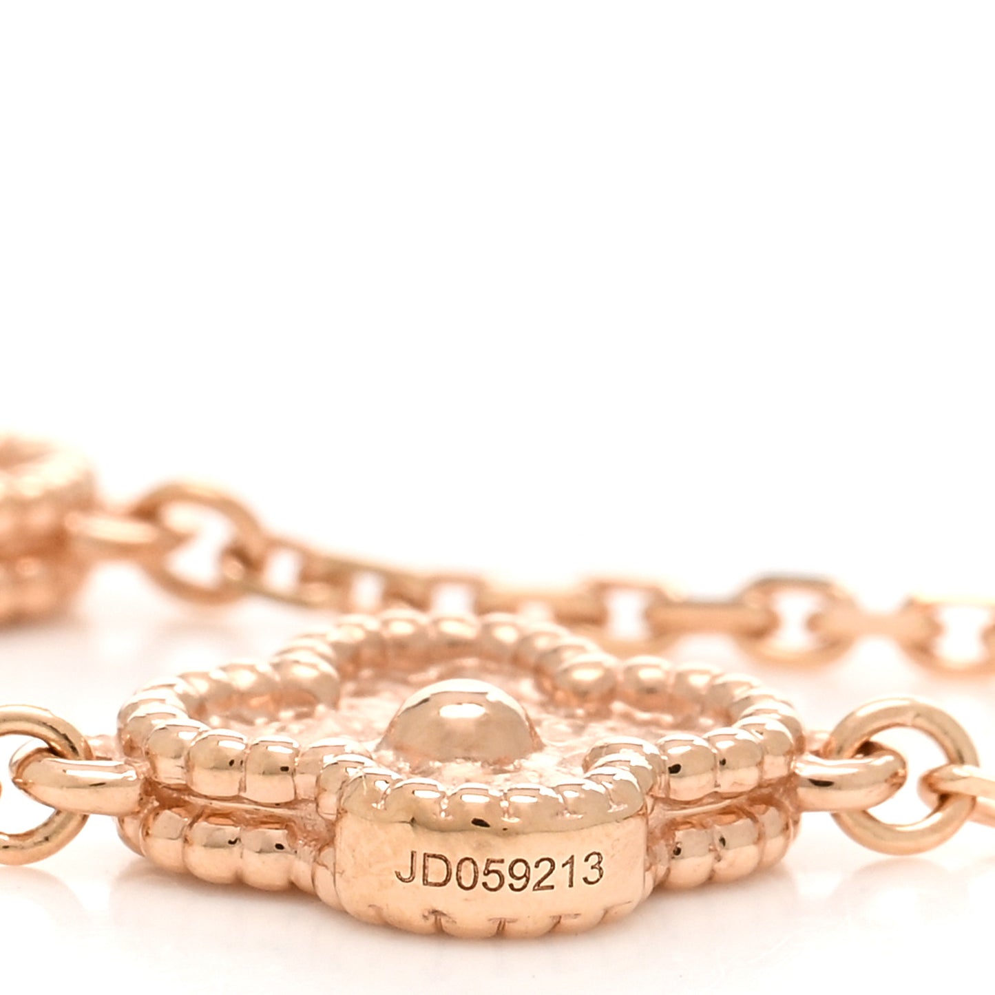 18K Rose Gold 6 Motifs Sweet Alhambra Bracelet