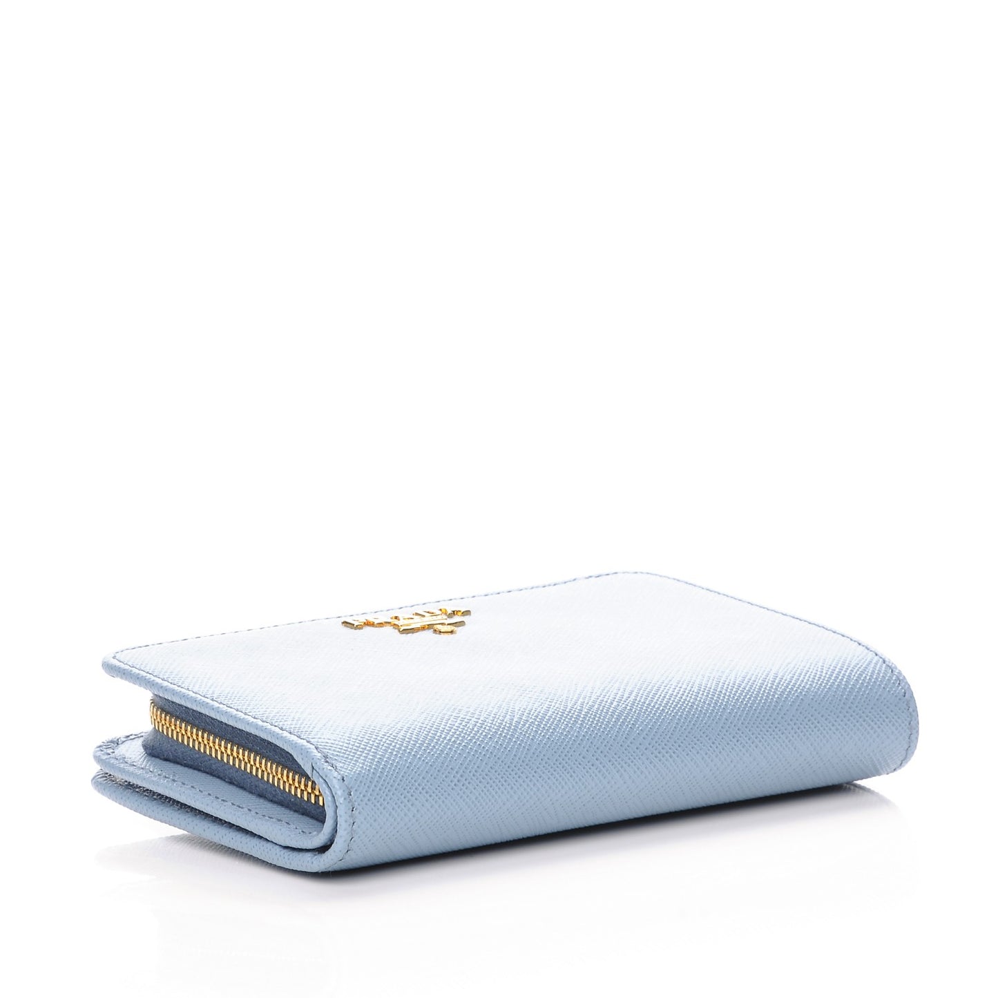 Saffiano Metal Zip Around Wallet Astrale