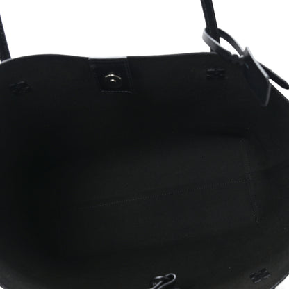 Off-White Calfskin Sculpture Day Off Tote Bag Black White 6 of 10