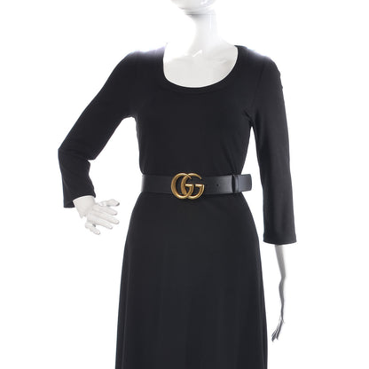 Gucci Calfskin Double G 40mm Belt 80 32 Black 2 of 6