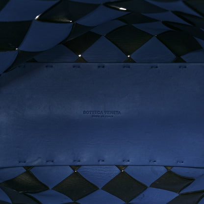 Bottega Veneta Nappa Maxi Cabat 30 Signal Blue Black 6 of 23