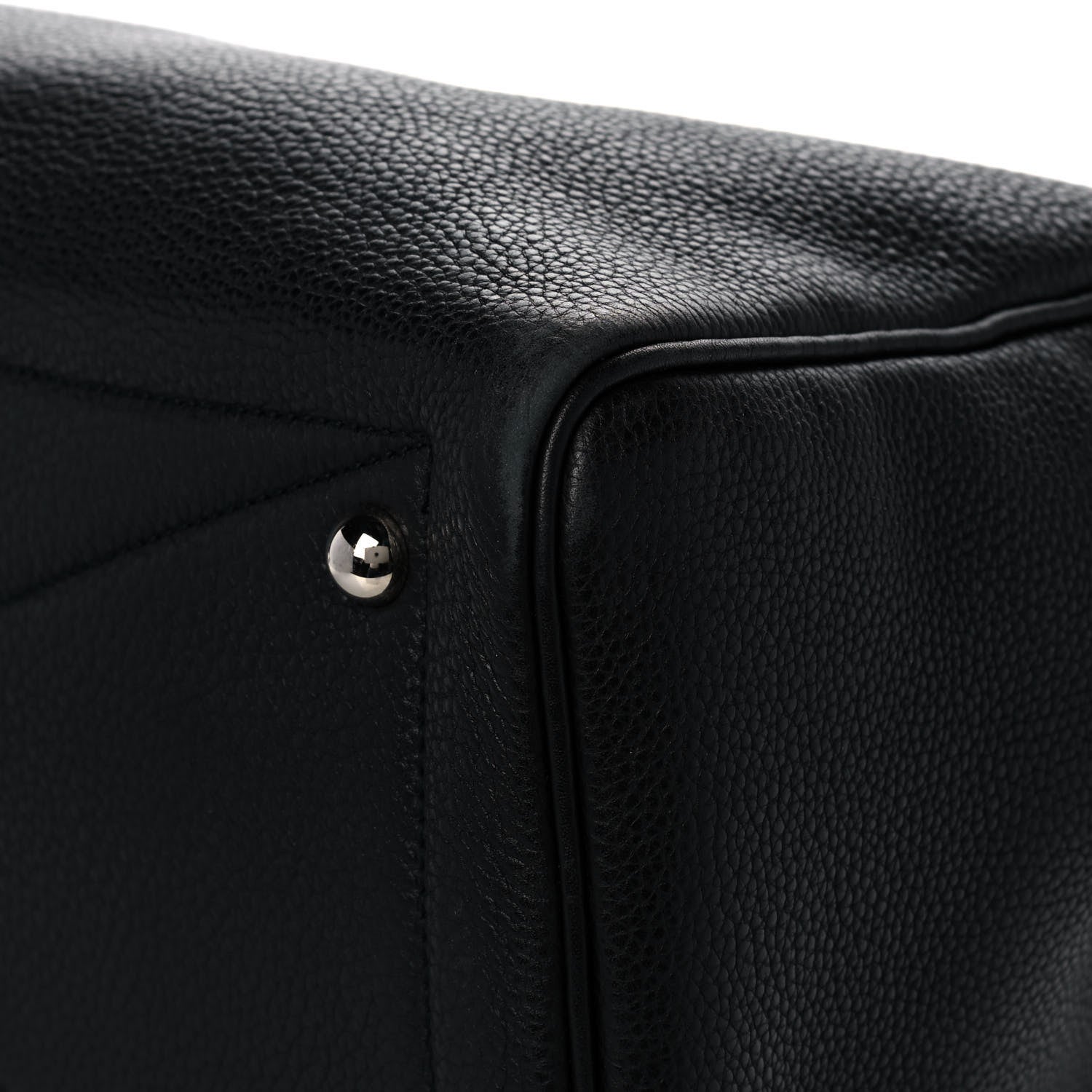 Hermes Taurillon Clemence Victoria II 35 Black 11 of 12