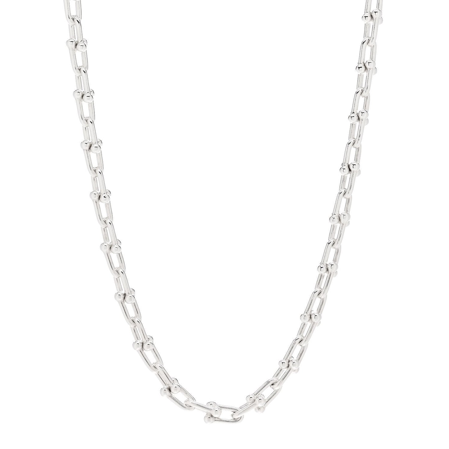 Sterling Silver Small HardWear Link Necklace