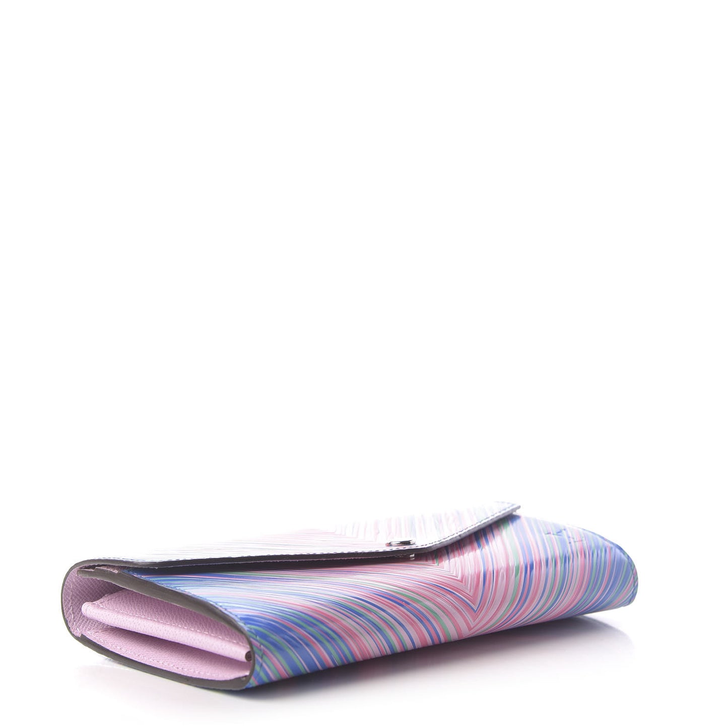 Epi Tropical Sarah Wallet Blue Rose