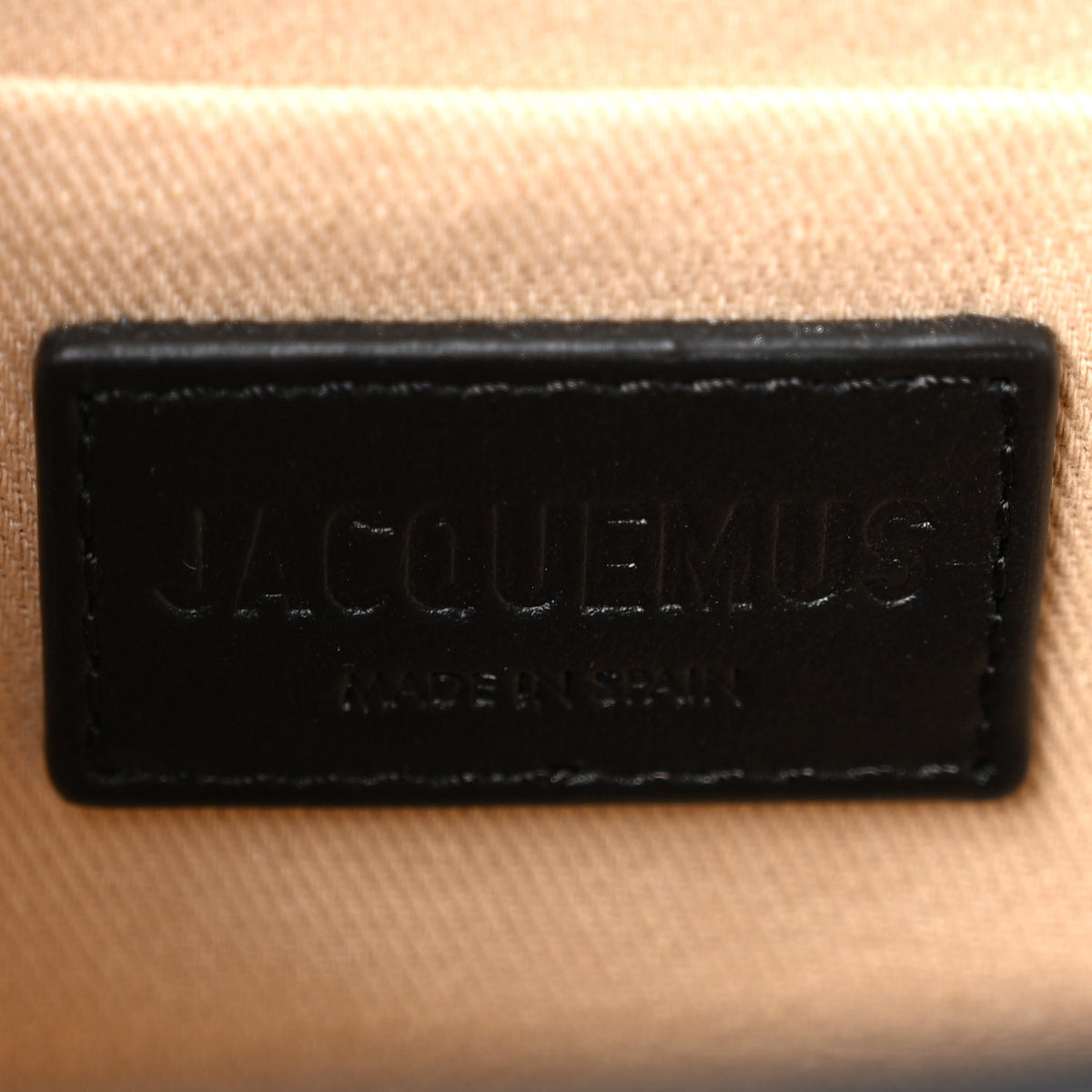 Jacquemus Smooth Calfskin Le Sac Rond Black 6 of 9