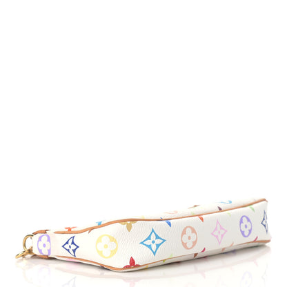 Louis Vuitton Monogram Multicolor Pochette Accessories White 3 of 12