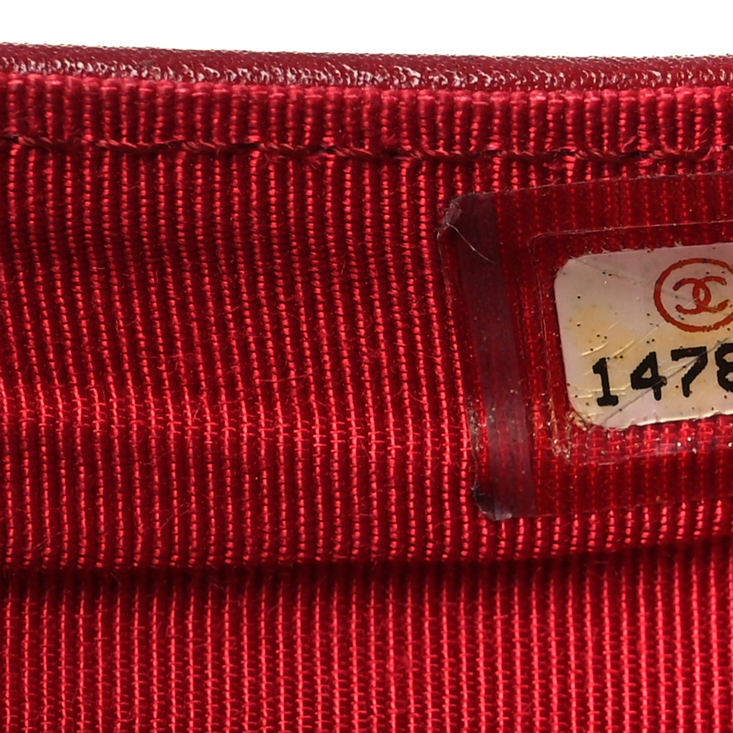 Caviar Quilted CC French Wallet Red
