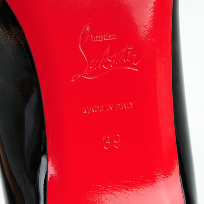 Christian Louboutin Patent Degrade Leopard Pigalle Follies Flats 39 Leopard Black 6 of 8