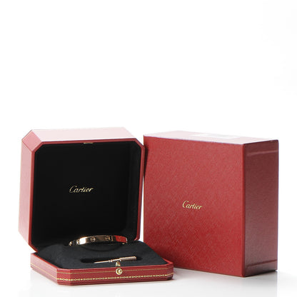 Cartier 18K Pink Gold LOVE Bracelet 17 11 of 11