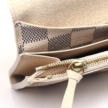 Louis Vuitton Damier Azur Emilie Wallet 7 of 20