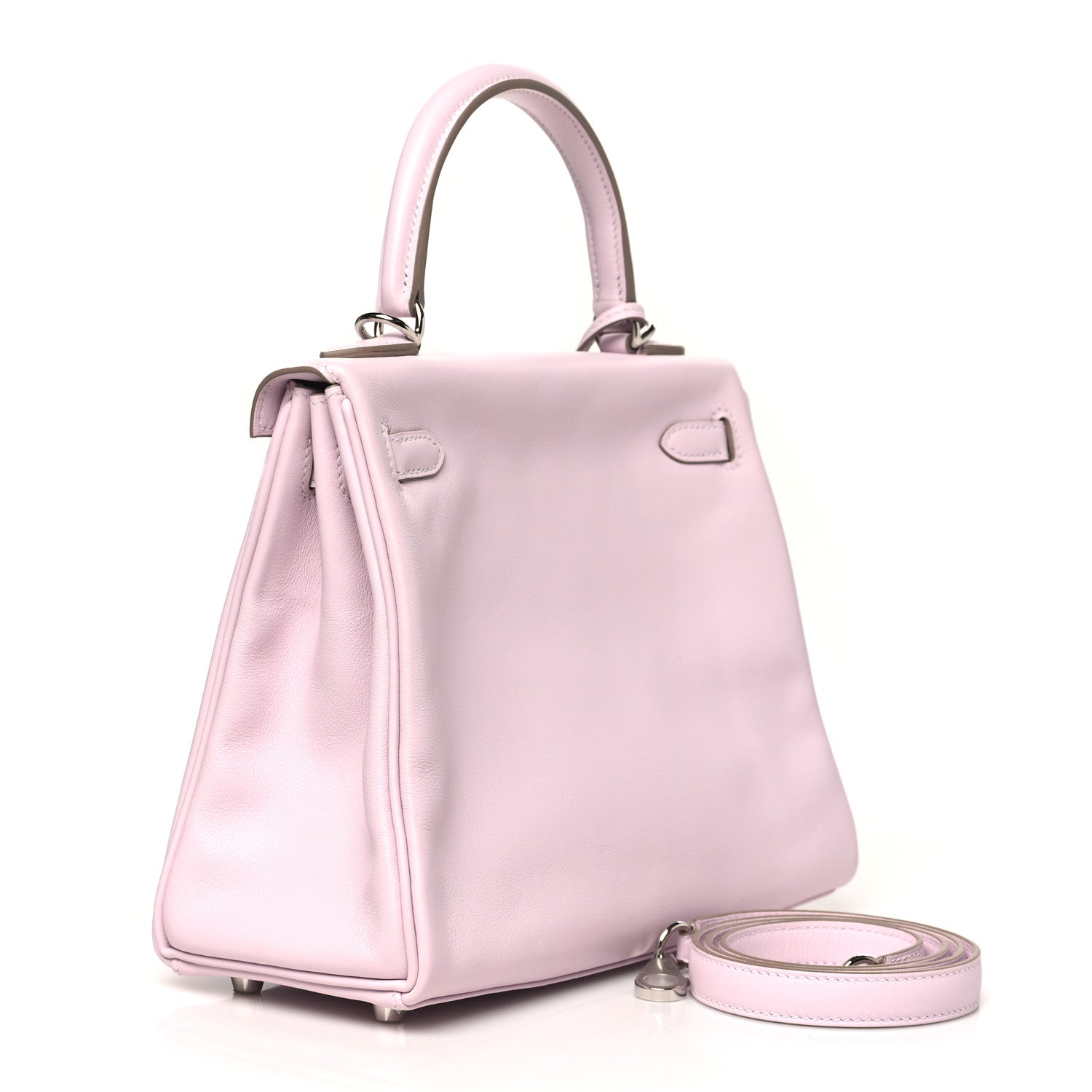 Hermes Swift Kelly Retourne 25 Mauve Pale 3 of 11