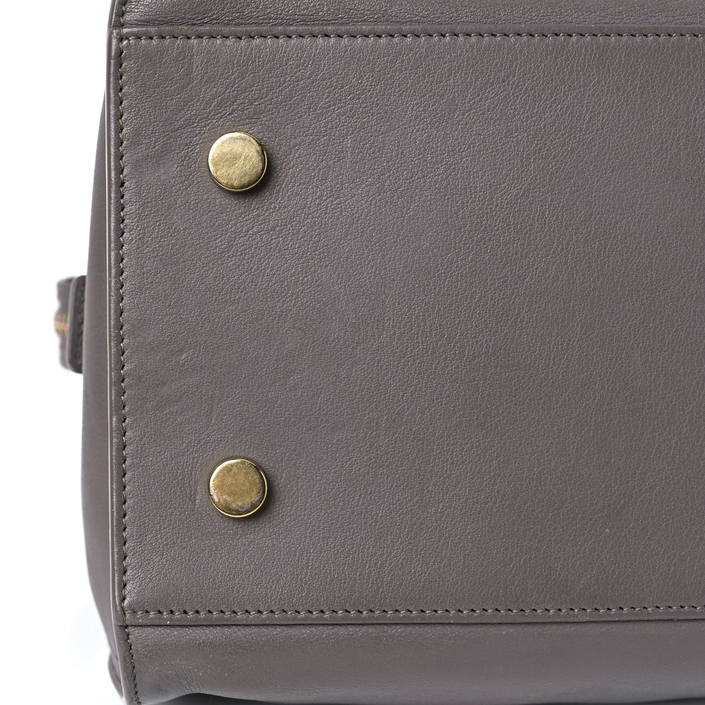 Smooth Calfskin Small Cabas Monogram Fog