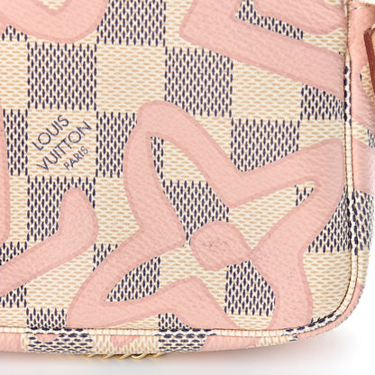 Louis Vuitton Damier Azur Tahitienne Mini Pochette Accessories 8 of 11