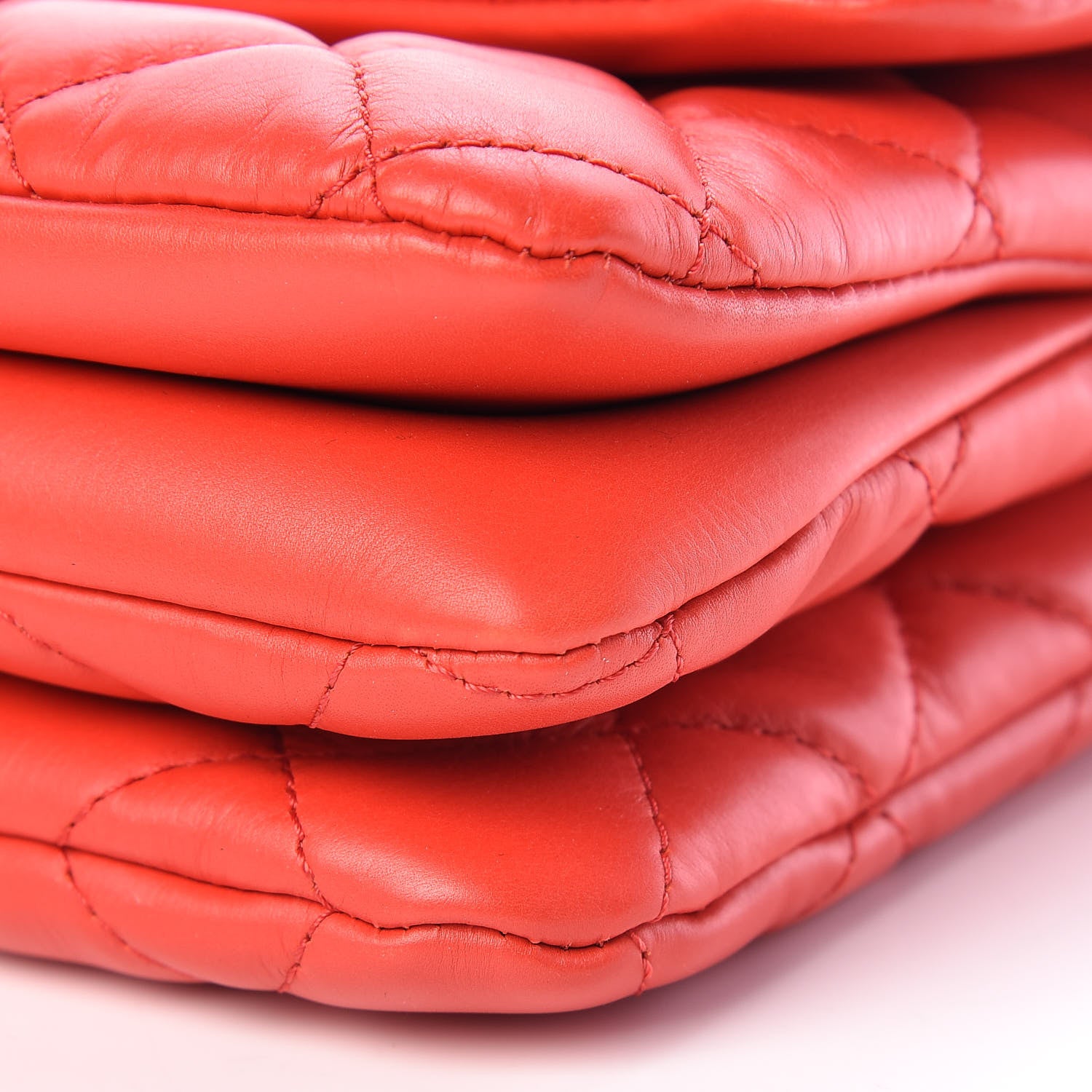 Chanel Calfskin Quilted Tender Touch Flap Bag Red 11 of 12