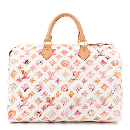 Louis Vuitton Watercolor Aquarelle Speedy 35 White 1 of 9
