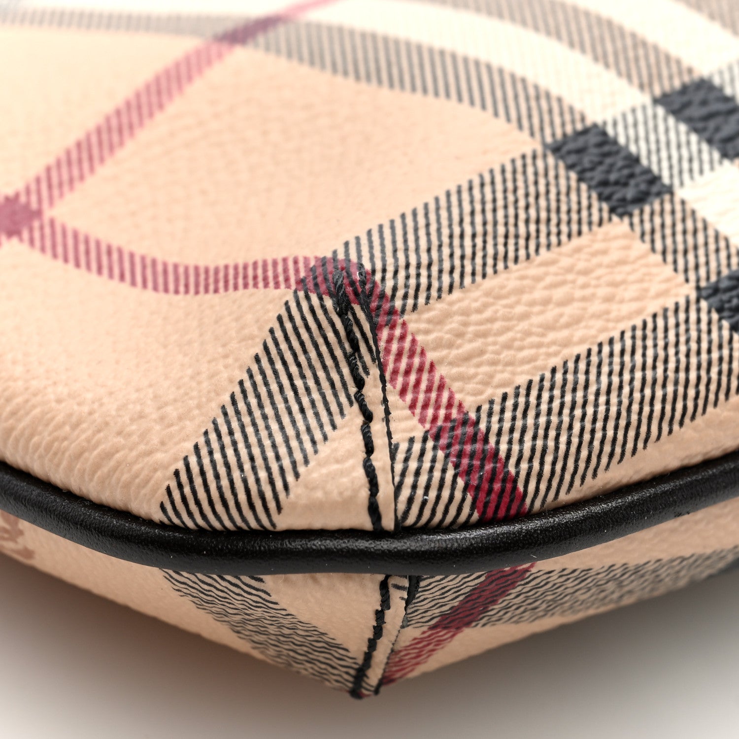 Burberry Haymarket Check Clara Pochette Chocolate 9 of 10