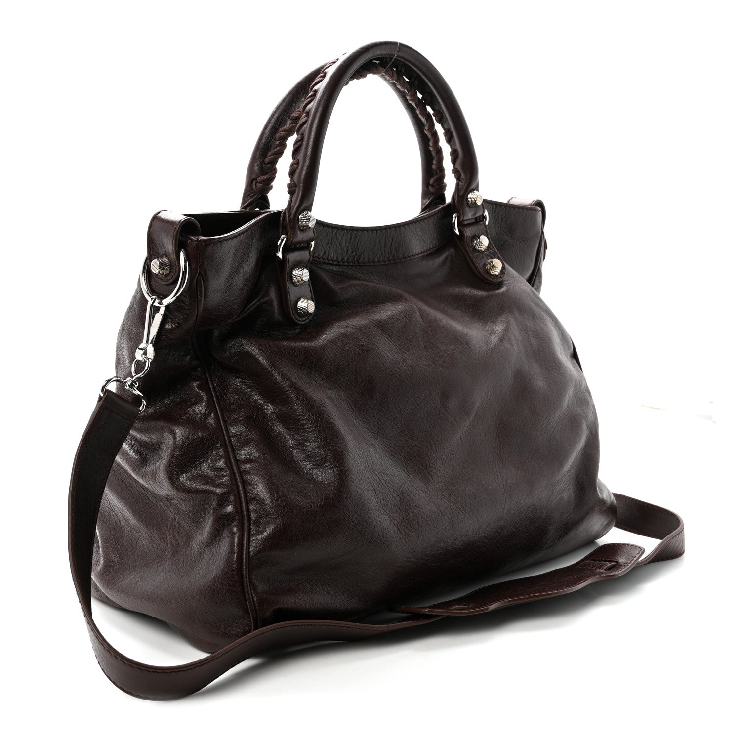 Balenciaga Agneau Giant 12 Silver Hardware Velo Cigare Fonce 4 of 11