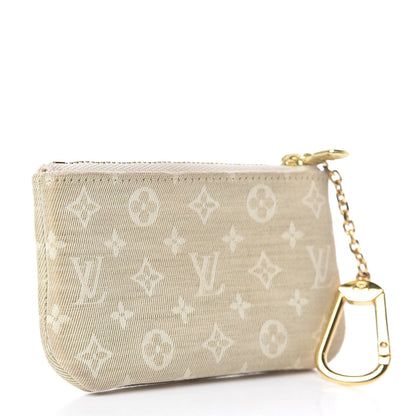Louis Vuitton Mini Lin Key Pouch Dune 3 of 9