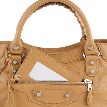 Balenciaga Agneau Giant 12 Silver Hardware Velo Beige Nougatine 7 of 12