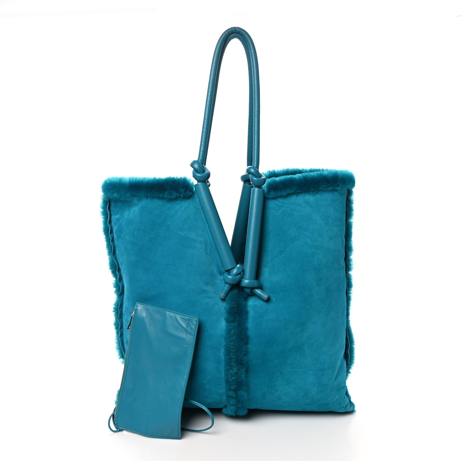 Bottega Veneta Shearling Reversible Tote Blaster 3 of 10