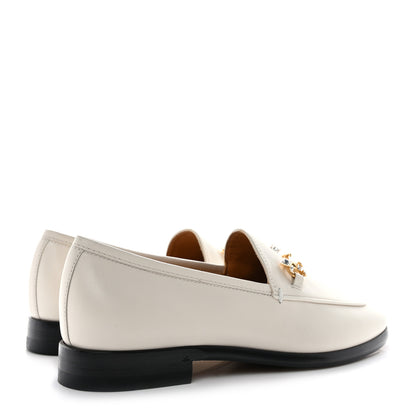 Gucci Malaga Kid 70 Crystal Horsebit Womens Jordaan Loafers 36.5 Mystic White 4 of 9