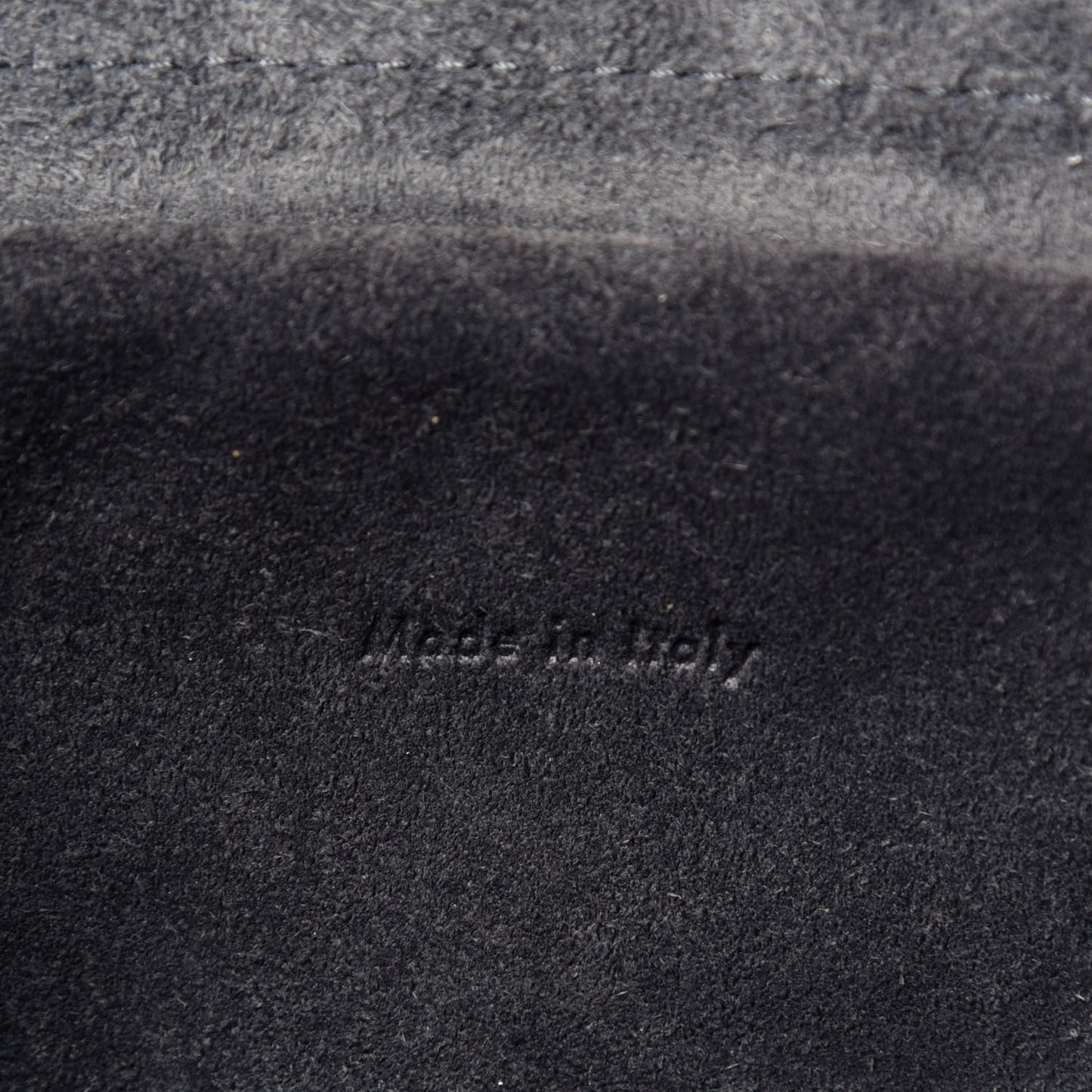 Grained Calfskin Mini Belt Bag Grey