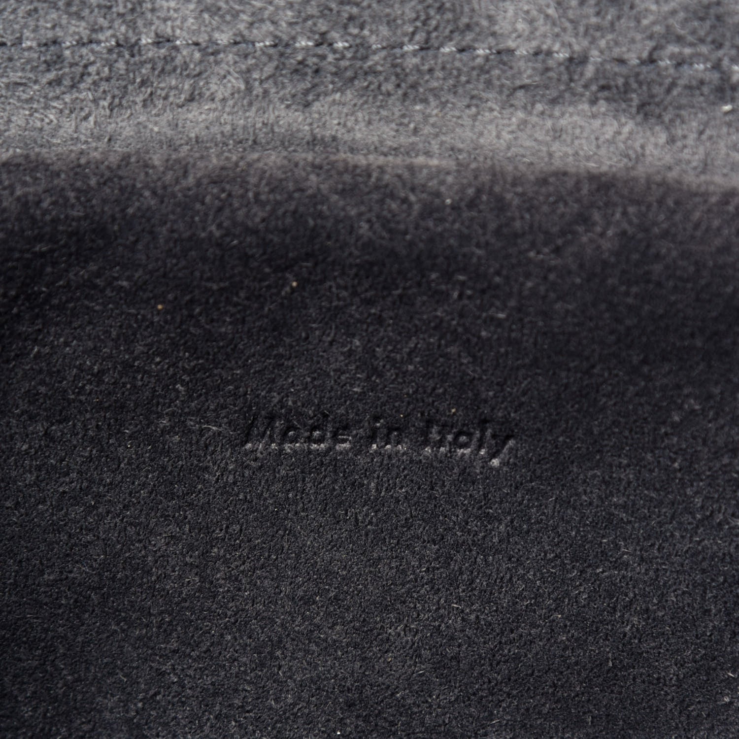 Celine Grained Calfskin Mini Belt Bag Grey 7 of 9