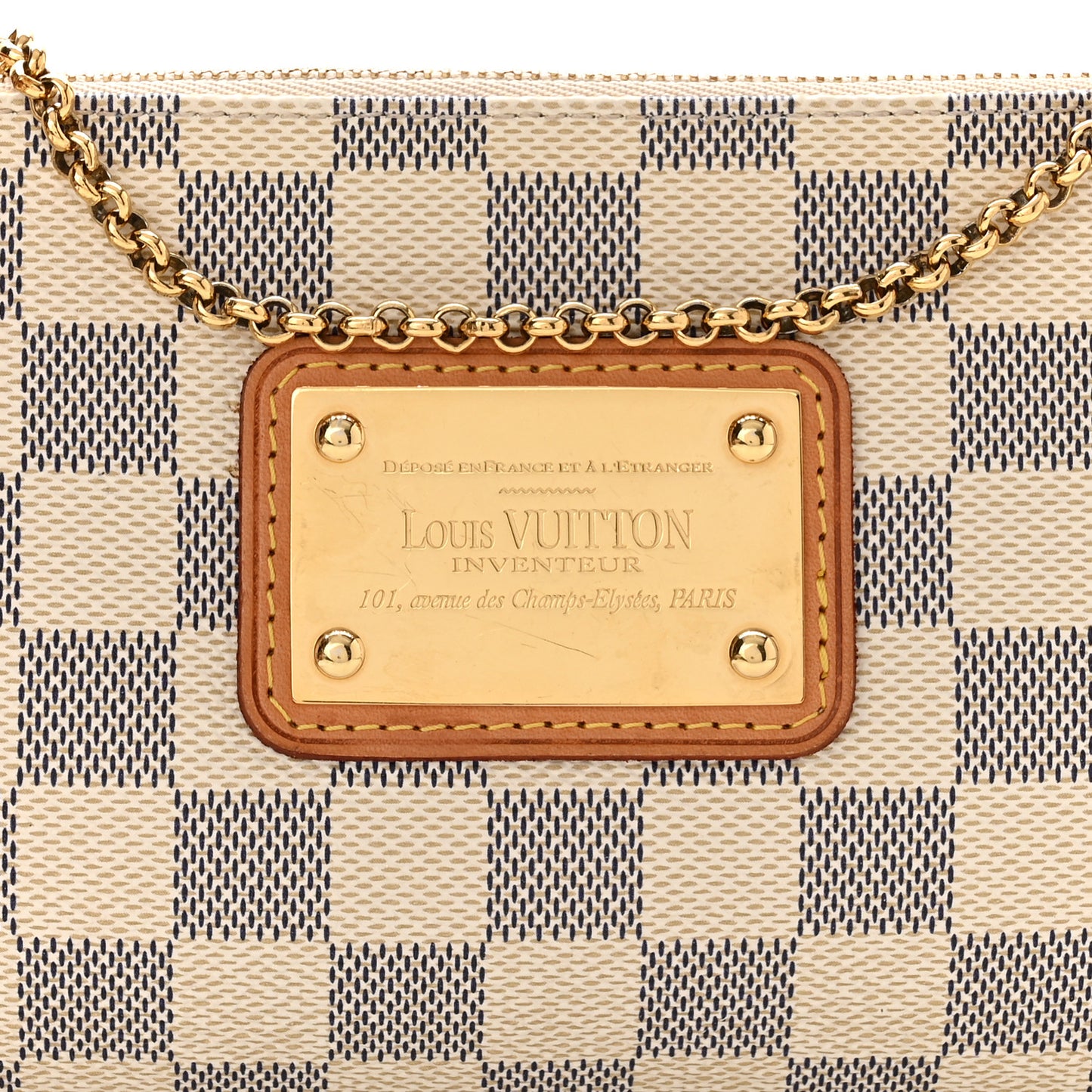 Damier Azur Eva Clutch