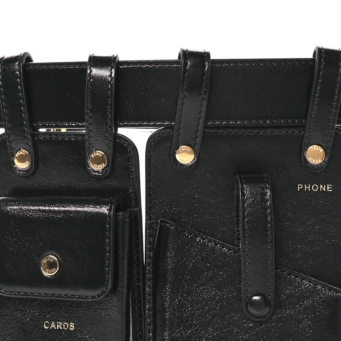 Vitello Glacier Utility Belt Pouch Black