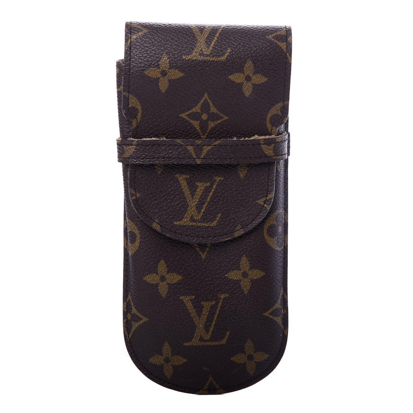 Monogram Glasses Sunglasses Case w Flap