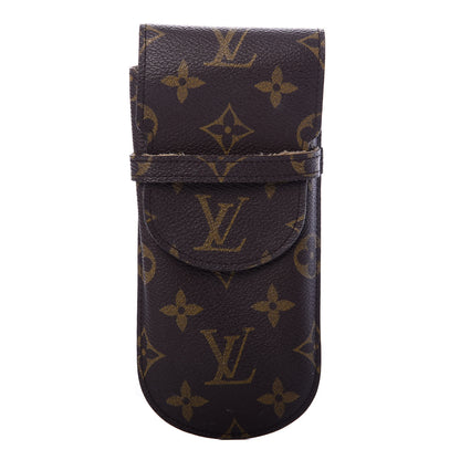 Louis Vuitton Monogram Glasses Sunglasses Case w Flap 1 of 6