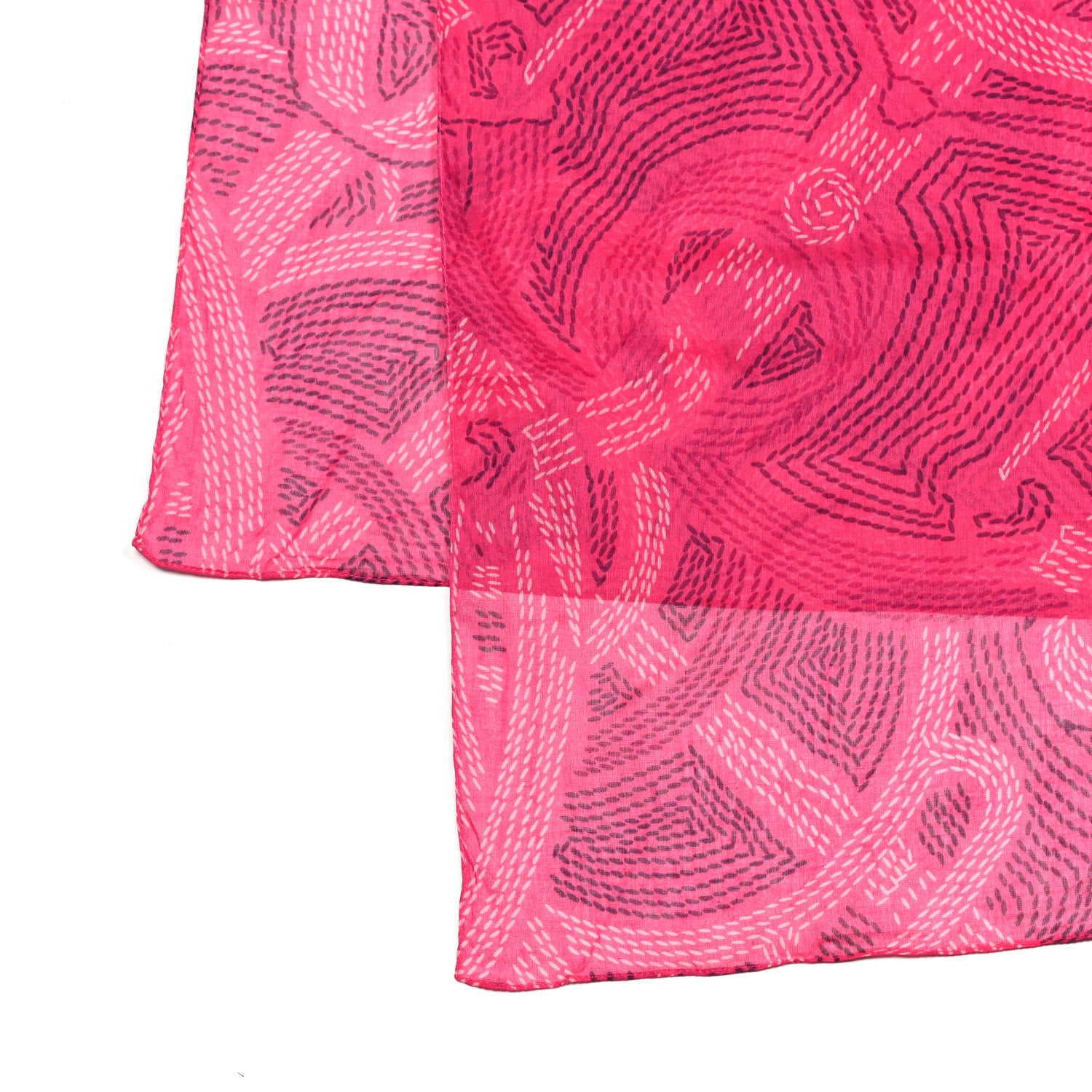 Hermes Cotton Eperon d'Or Pareo Rose Flash 3 of 5