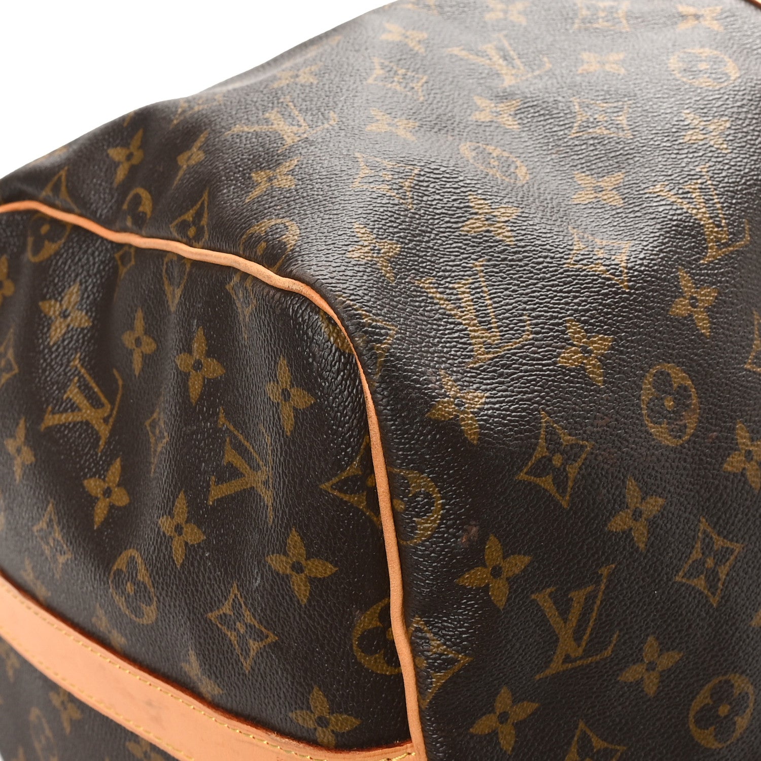 Louis Vuitton Monogram Keepall Bandouliere 55 8 of 11