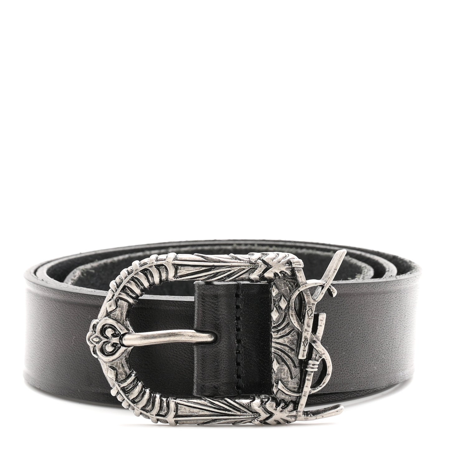 Calfskin Monogram Celtique 75 30 Belt Black