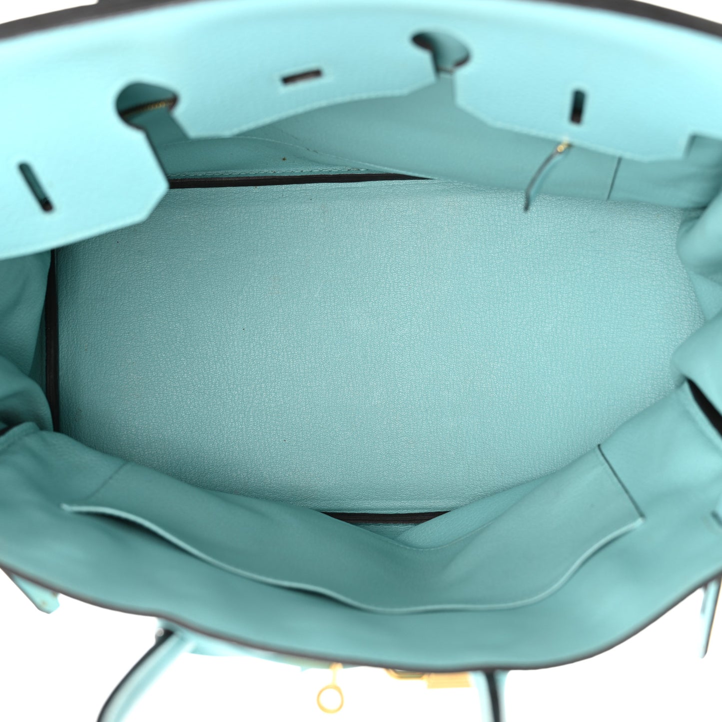 Taurillon Clemence BIRKIN 35  Bleu Atoll