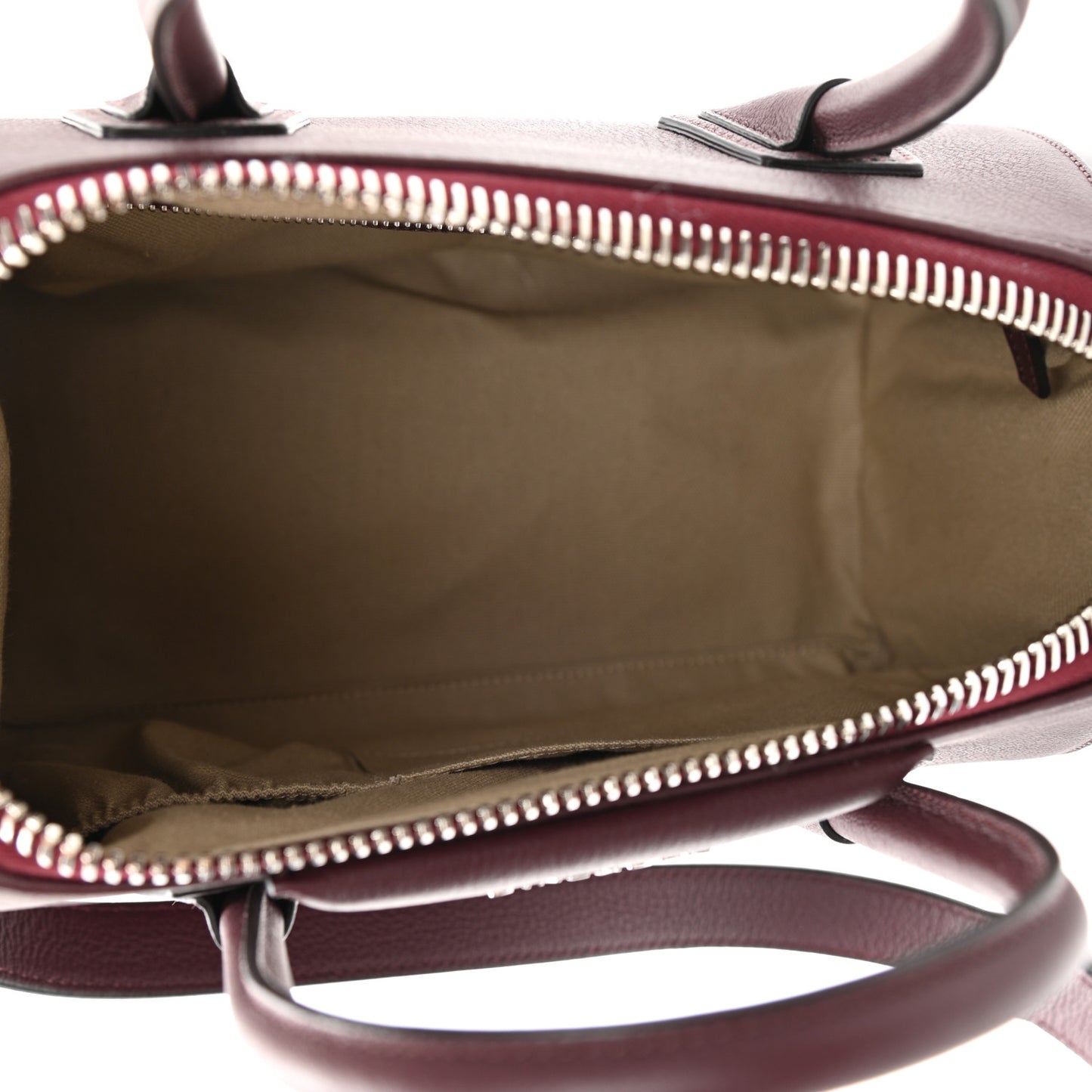 Sugar Goatskin Small Antigona Aubergine