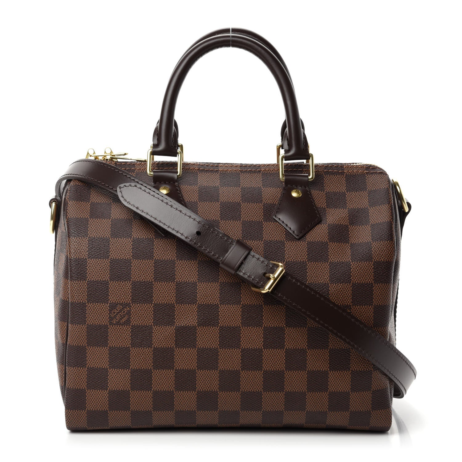 Louis Vuitton Damier Ebene Speedy Bandouliere 25 1 of 12