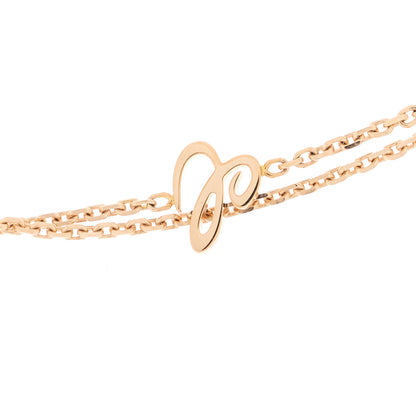 Chopard 18K Rose Gold Diamond Happy Diamonds Pave Pendant Necklace 5 of 7
