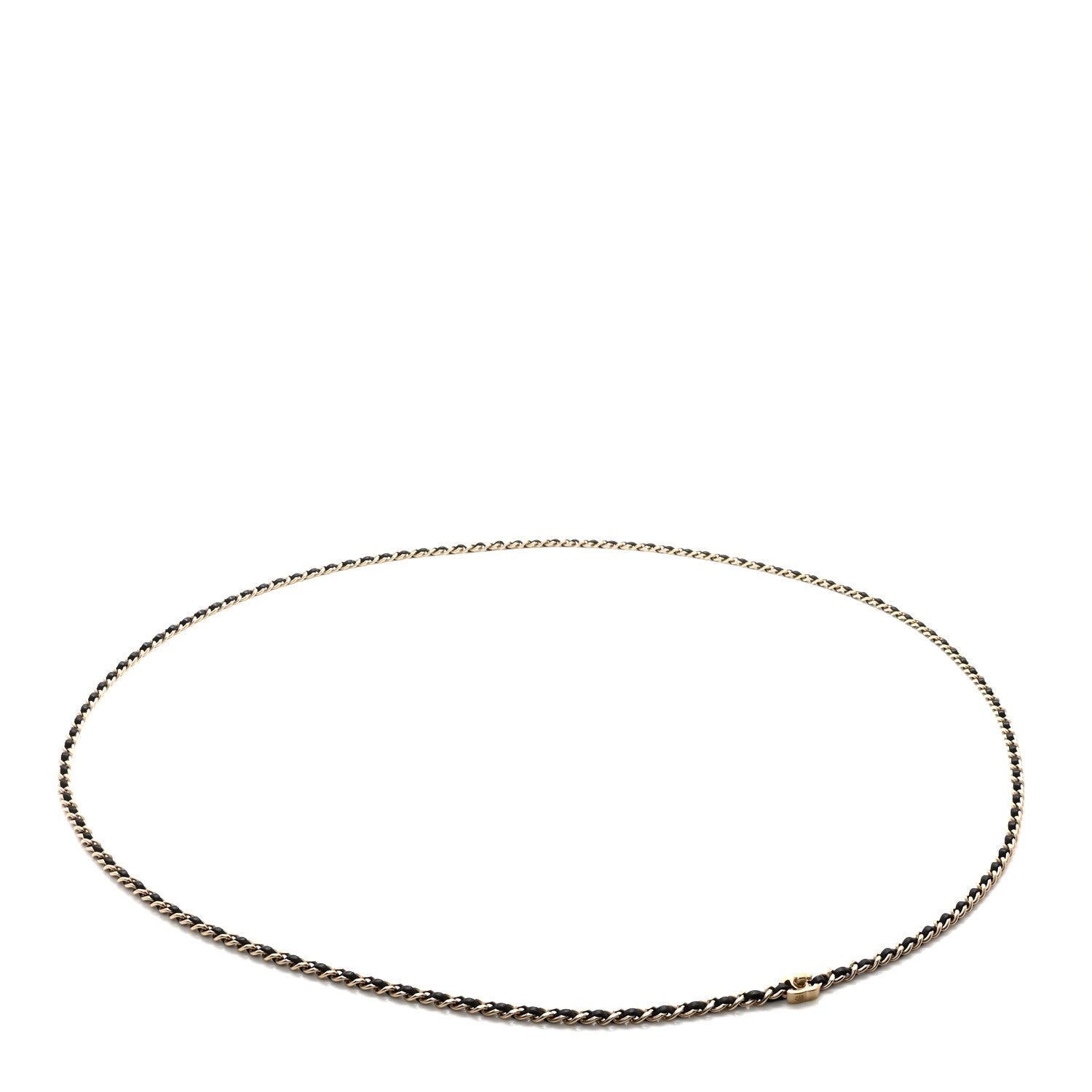 Chanel Lambskin CC Turnlock Chain Belt Black 1 of 4