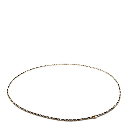 Chanel Lambskin CC Turnlock Chain Belt Black 1 of 4
