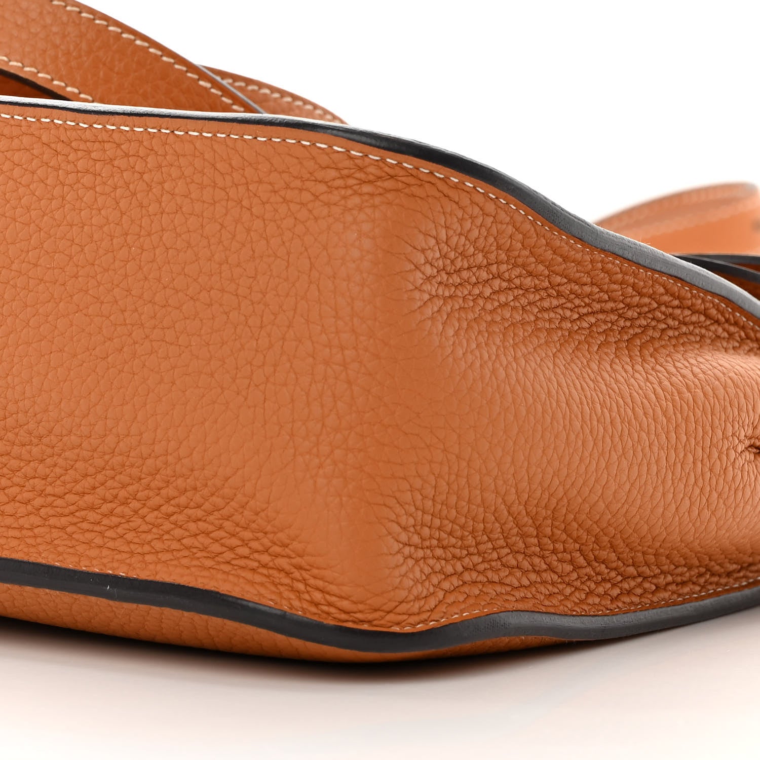 Hermes Taurillon Clemence Halzan 31 Gold 10 of 13
