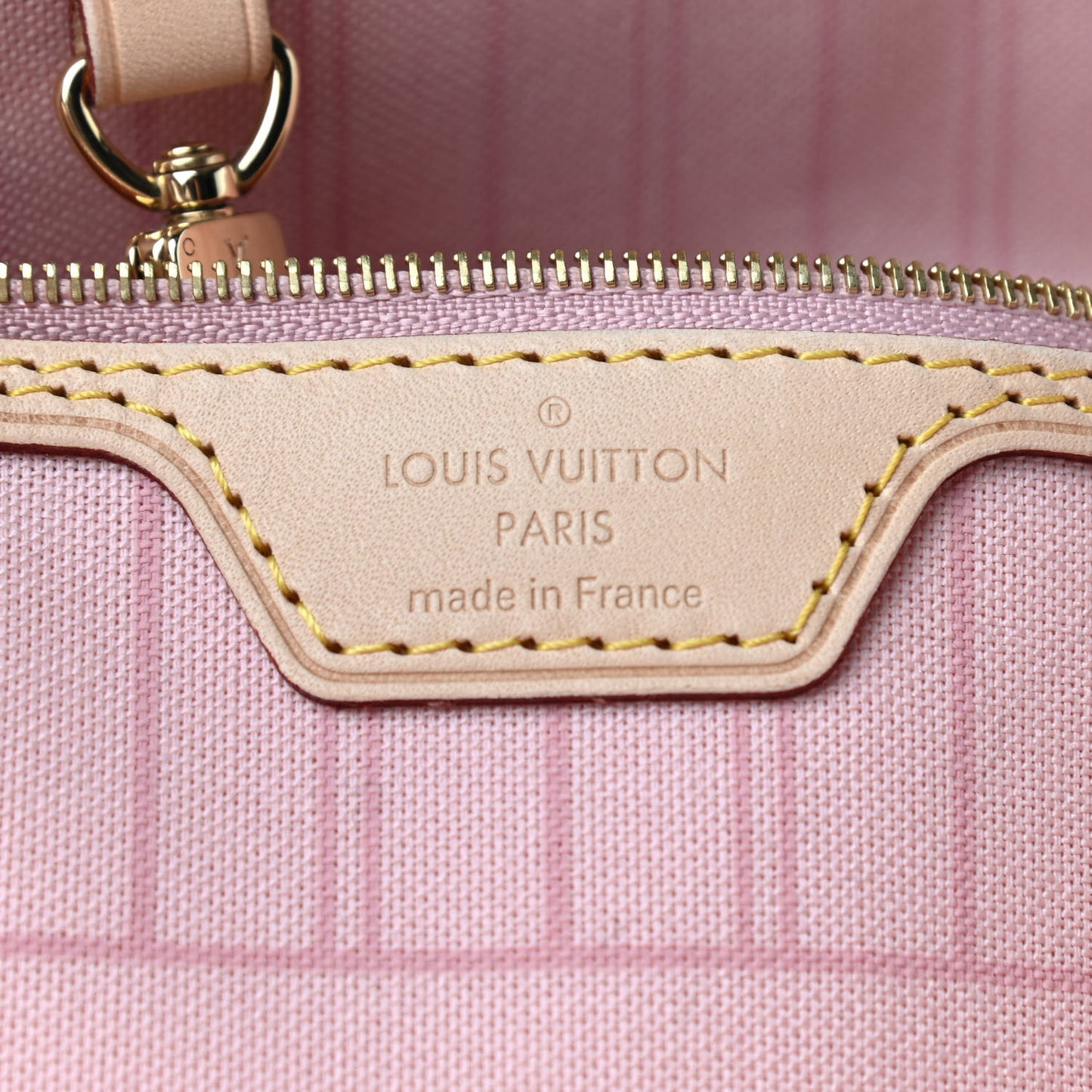 Damier Azur Neo Neverfull MM Rose Ballerine